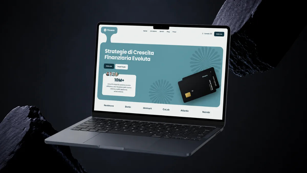 Sito web custom ad alte prestazioni sviluppato da CarrotStudio