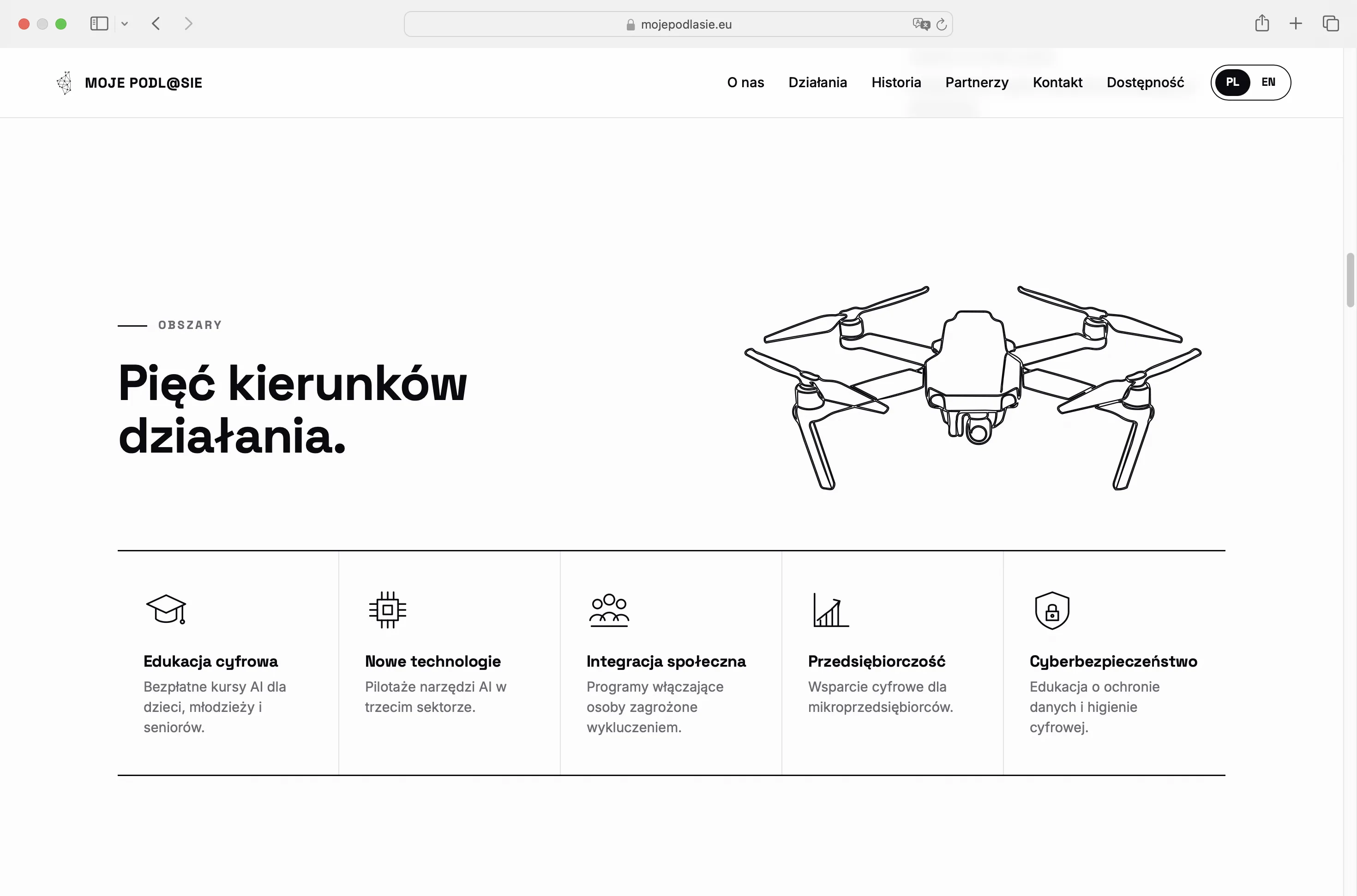 Moje Podlasie Foundation website